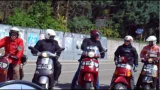 preview picture of video 'raduno vespa Gita Sociale in  Vespa a Varzi del v.c.milano'