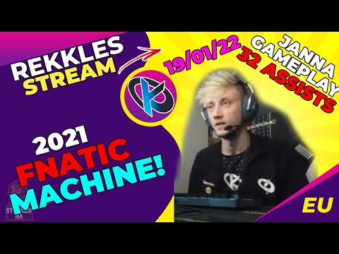 KC Rekkles Talks - Fnatic 2021 Was Unbeatable Machine | Rekkles Janna Support Gameplay | 19/01/21
