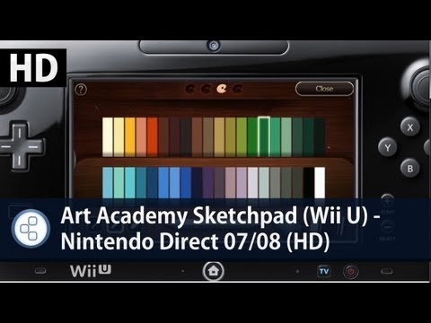 Art Academy SketchPad Wii U