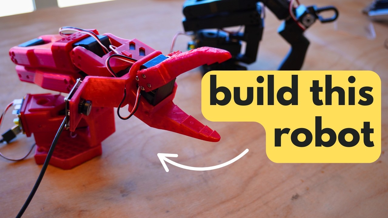 AI ROBOTICS BEGINNER FULL COURSE: build & train robotic arms (2.5 hours)