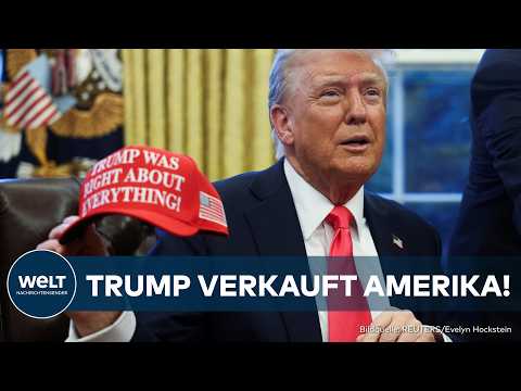 USA: Präsident Trump plant "Gold Card"! Wer fünf Millionen Dollar zahlt, darf für immer bleiben!