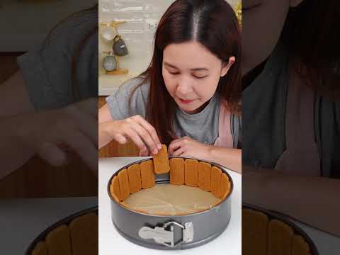 No-Bake Biscoff Cheesecake! 😍 yummiest and easiest cheesecake ever!