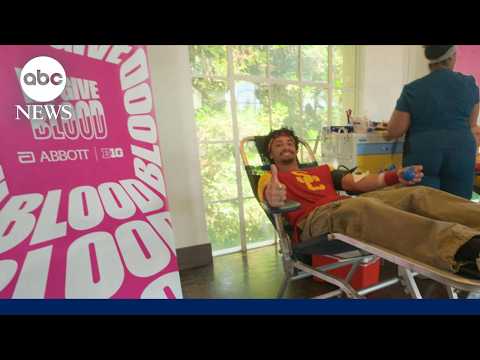 Big Ten participates in 'We Give Blood' drive to address nationwide shortage
