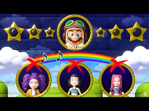 Mario Party Superstars Minigames – Mario Aviator vs Rumi vs Mira vs Zoey (Winner Takes All!)