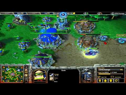 Warcraft 3 Cast : Wan (Ud) vs Emal (Orc) on Twisted Meadows