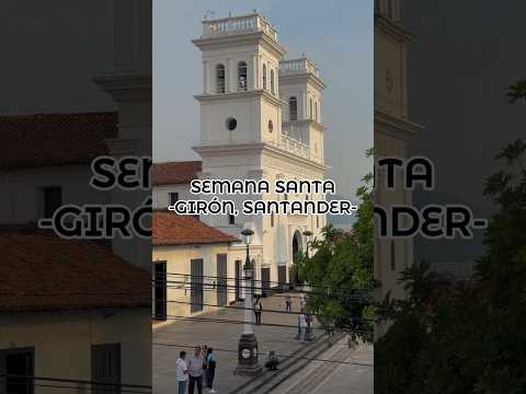 Procesión infantil en la Capital Religiosa de Santander ⚡️...#giron #Santander #colombia🇨🇴 #travel