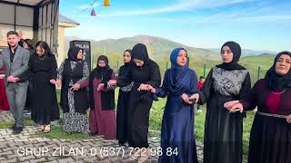 Ağrı Sarıca köyü muhteşem bir düğün Grup Zilan