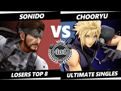 4o4 Smash Night 87 - Sonido (Snake) vs chooryu (Cloud) - Losers Top 8