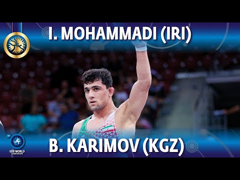 Iman Hossein Khoon Mohammadi (IRI) vs Baiaman Karimov (KGZ) - Final // U20 World Championships 2022
