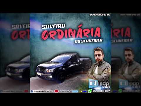 CD SAVEIRO ORDINÁRIA DO SCHNEIDER VOL.01 DE BOM PRINCÍPIO-RS -  DJ IAGO BALA