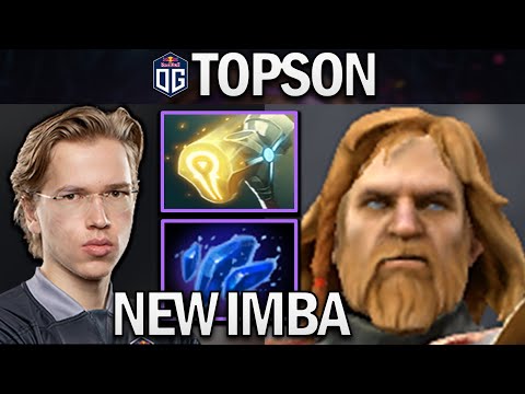 OG.TOPSON SMURF OMNIKNIGHT WITH AGHANIMS SHARD - DOTA 2 7.28 GAMEPLAY