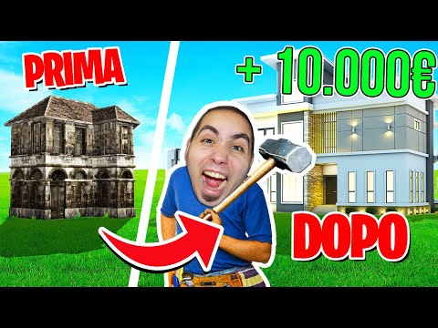 Trasformo LA MIA CASA in una VILLA DI LUSSO!! House Flipper 2