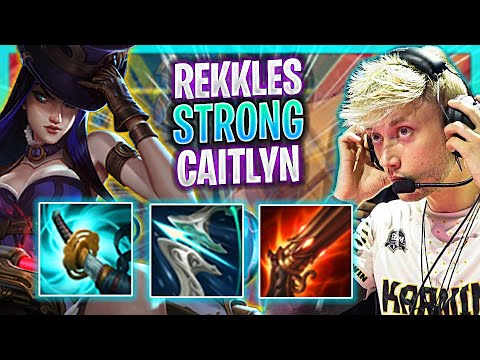 REKKLES IS SO STRONG WITH CAITLYN! | FNC Rekkles Plays Caitlyn ADC vs Miss Fortune!  Season 2023
