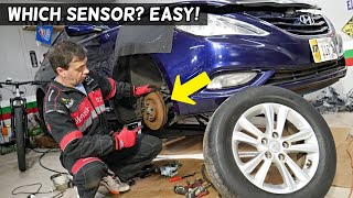 ABS TRACTION LIGHT ON WHICH ABS SENSOR IS BAD ON HYUNDAI, WHEEL SPEED SENSOR TEST