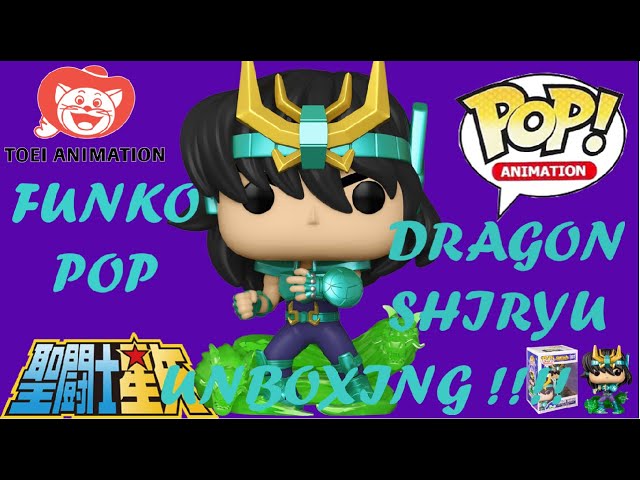 Vídeo relacionado con Funko Pop! Animation: Saint Seiya - Dragon Shiryu - Figura de Vinilo Coleccionable - Idea de Regalo- Mercancia Oficial - Juguetes para Niños y Adultos - Anime Fans - Muñeco para Coleccionistas