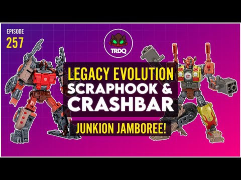 TRDQ: Junkion Jamboree! Legacy Evolution Scraphook and Crashbar Review