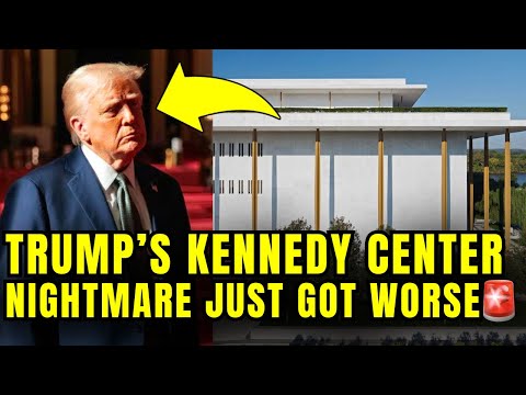 Trump FUMES As Kennedy Center Disaster Just Got Worse