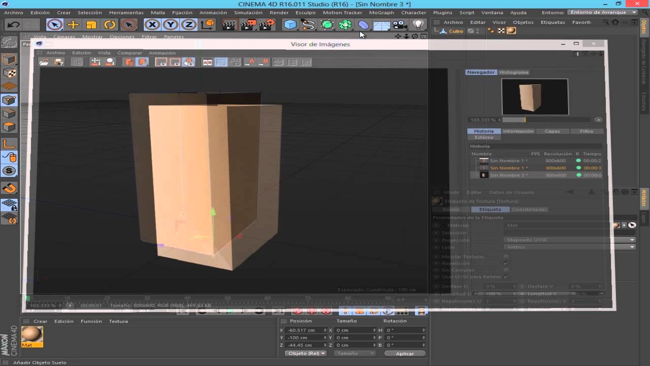 Como crear una funda de papel con Cinema 4D