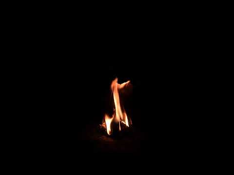 Small Fire in Center of Fireplace (10 Hours) 🔥