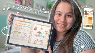 Plan with Me 🌼 | September 2023 🍂 | Digital Planning