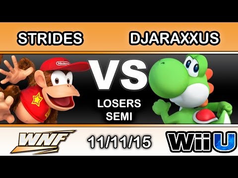 WNF S4E4 – Strides (Diddy Kong) Vs. SCB | DJaraxxus (Yoshi) Losers Semi - Smash Wii U