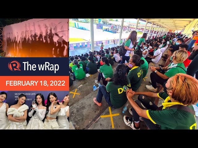 People in DOH shirts in Ilocos Sur Uniteam rally | Evening wRap