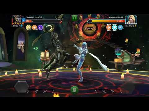 MCOC Corvus vs Uncollected Emma Frost