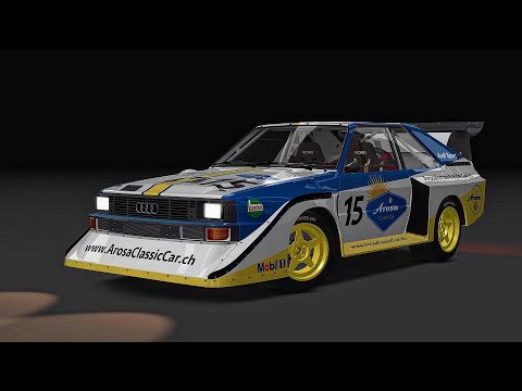 Arosa ClassicCar 2022 - Hotlap Audi Sport Quattro S1