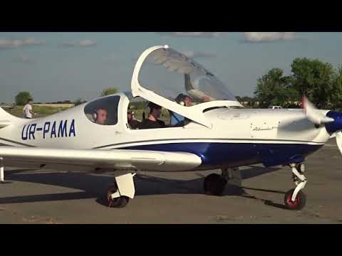 Aerospool WT10 UR-PAMA pilot Igor Tabanyuk. Unique shots of the plane crash. The plane crashed