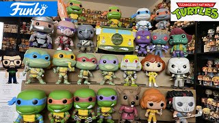 FUNKO POP! TEENAGE MUTANT NINJA TURTLES (TMNT) SET Out of Box Look!! Original and Retro