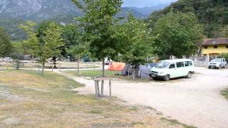preview picture of video 'Camp Lazar - Kobarid - camping Slovenia'