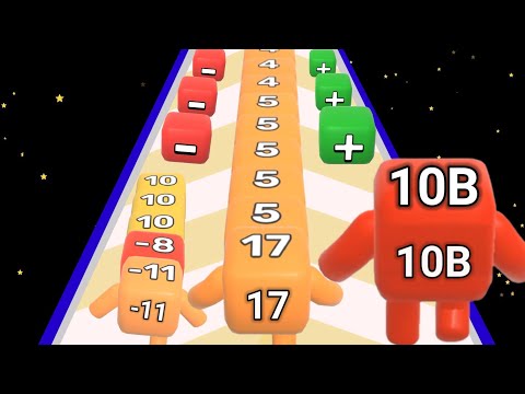 Level up numbers  game all max level - 2048 level up numbers gameplay #levelupnumbers
