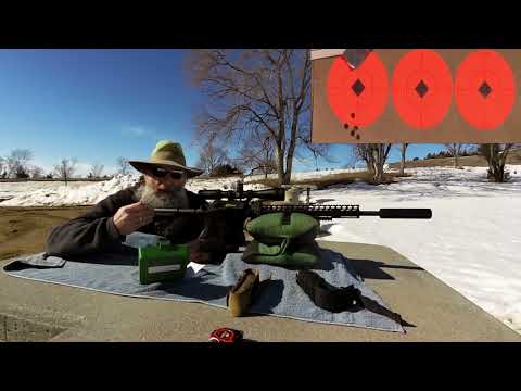 Rock River AR15.  Load development for the dog towns.