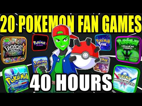 I Played 20 Pokemon Fan Games For 2 Hours Each To Find The Best Ones