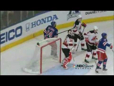 Carl Hagelin Goal Against New Jersey Devils 2/27/12