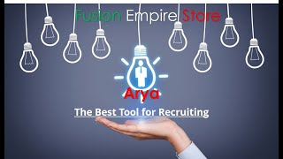 The HR Recruitment, Sourcing and Candidate Engagement Software For Sale is Arya See on FEBlogStore