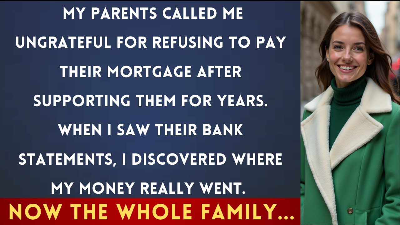 Mom Called Me Selfish For Not Paying Her Bills, But When The Bank Statement Arrived...