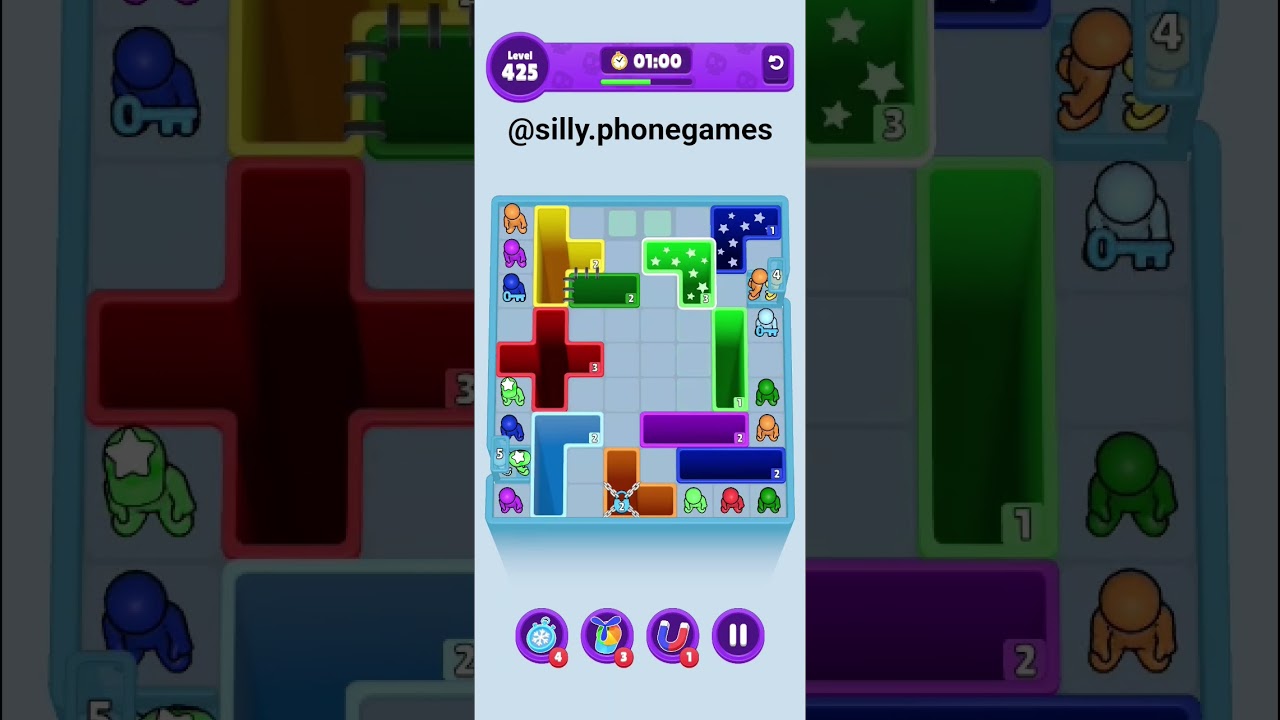 Drop Away Level 425 Walkthrough Solution