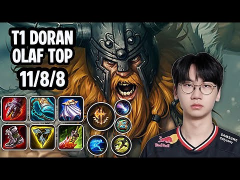 T1 Doran Olaf Top SoloQ Replay 20260125