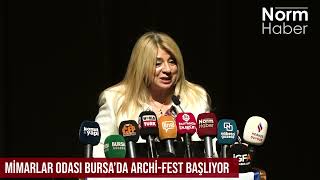 Mimarlar Odası Bursa’da Archi-Fest başlıyor