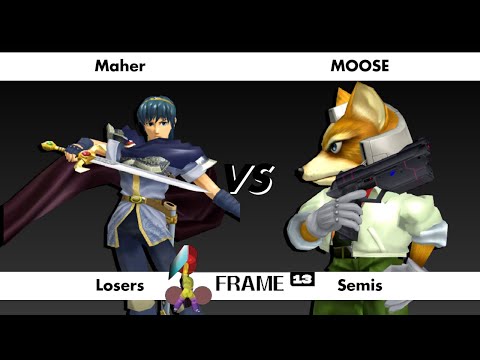 Frame 13 Melee Singles - Maher vs MOOSE | Losers Semis