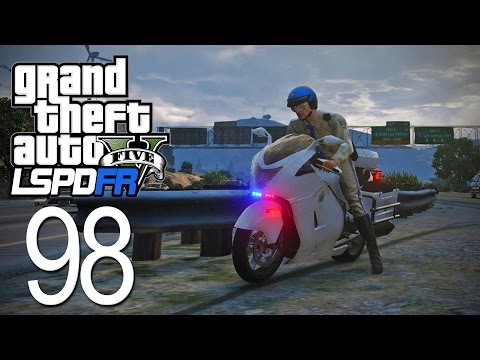 GTA 5 - LSPDFR - Episode 98 - New Police Motorcycle!