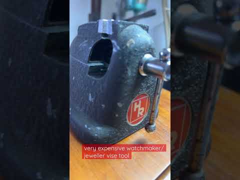 Expensive watchmaker/jeweller vise tool.