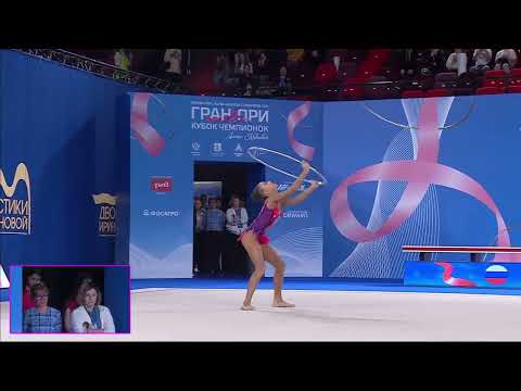 Sofia Ilteriakova hoop final Grand Prix 2025 27.45🥈