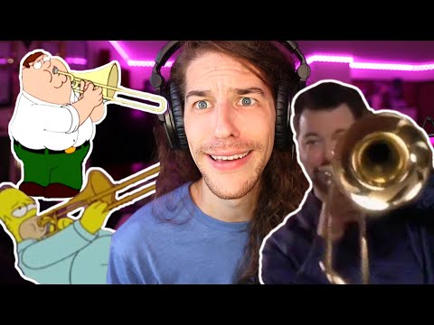 Reazioni al TROMBONE ne I Griffin, I Simpson e Star Trek!
