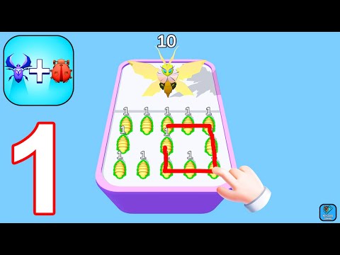 Merge Master: Insect Fusion - Gameplay Walkthrough Part 1 Levels 1-14 (iOS, Android Gameplay) - YouTube