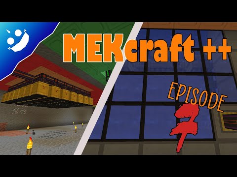 Modded Minecraft : Mekcraft ++ Episode : 7 : Fission Reactor! & Nuclear Waste.