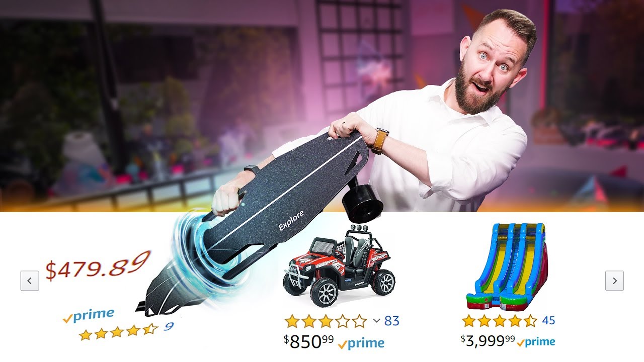 I Bought The First 10 Things Amazon Suggested To Me!