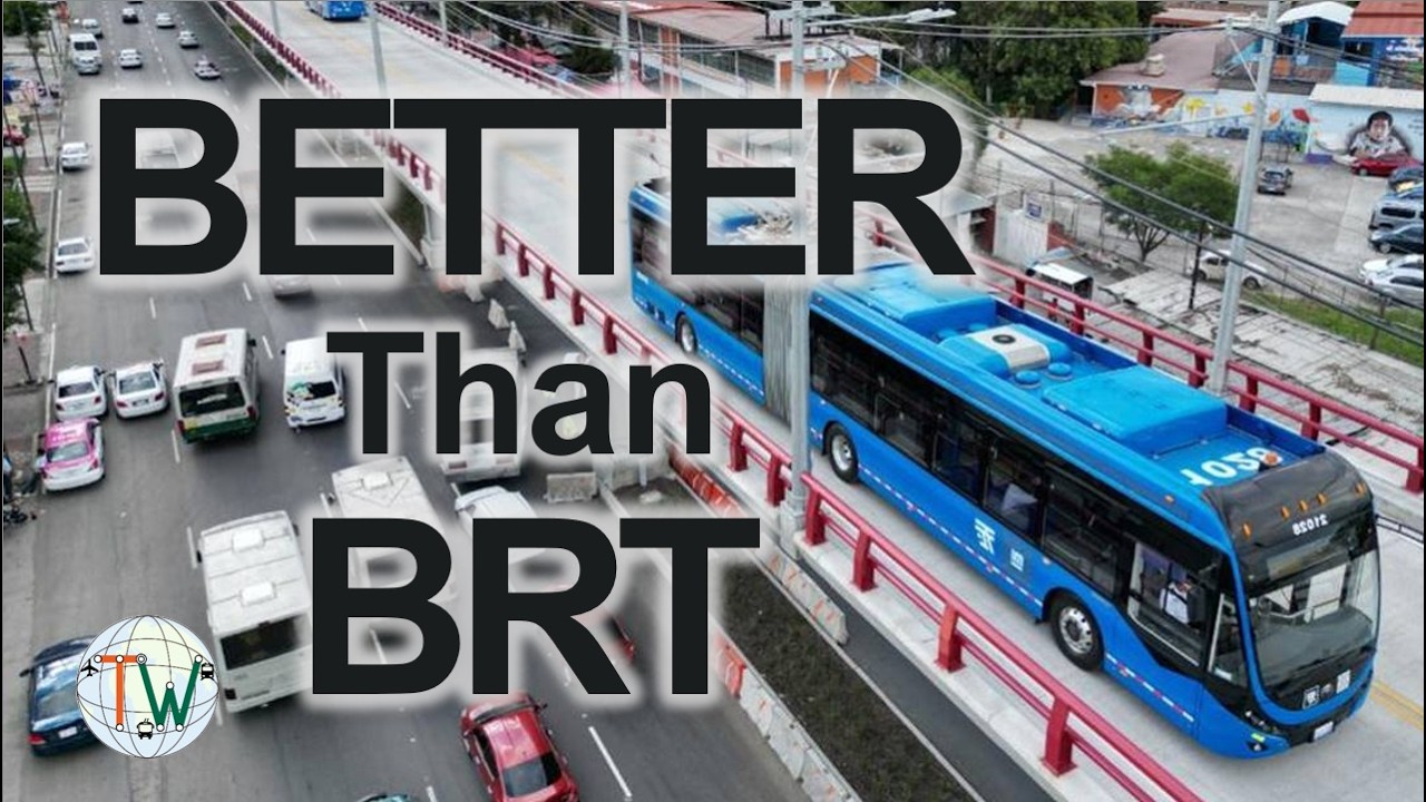 Mexico City's Elevated Trolleybus is weird but makes sense