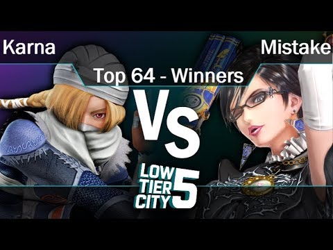 LTC 5 - FX | Karna (Sheik) vs Mistake (Bayonetta) Top 64 - Winners - Smash 4